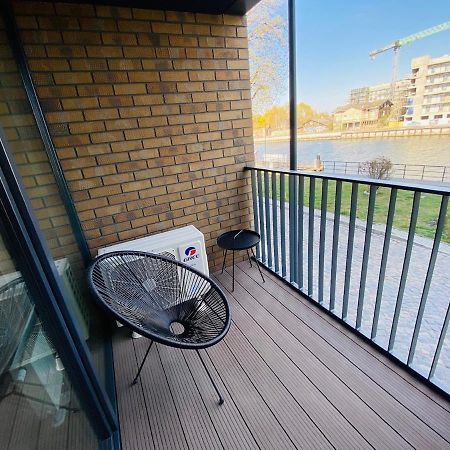Apartamenty S&S Chlebova Gdansk Z Widokiem Na Rzeke Motlawe, Stare Miasto Exteriör bild