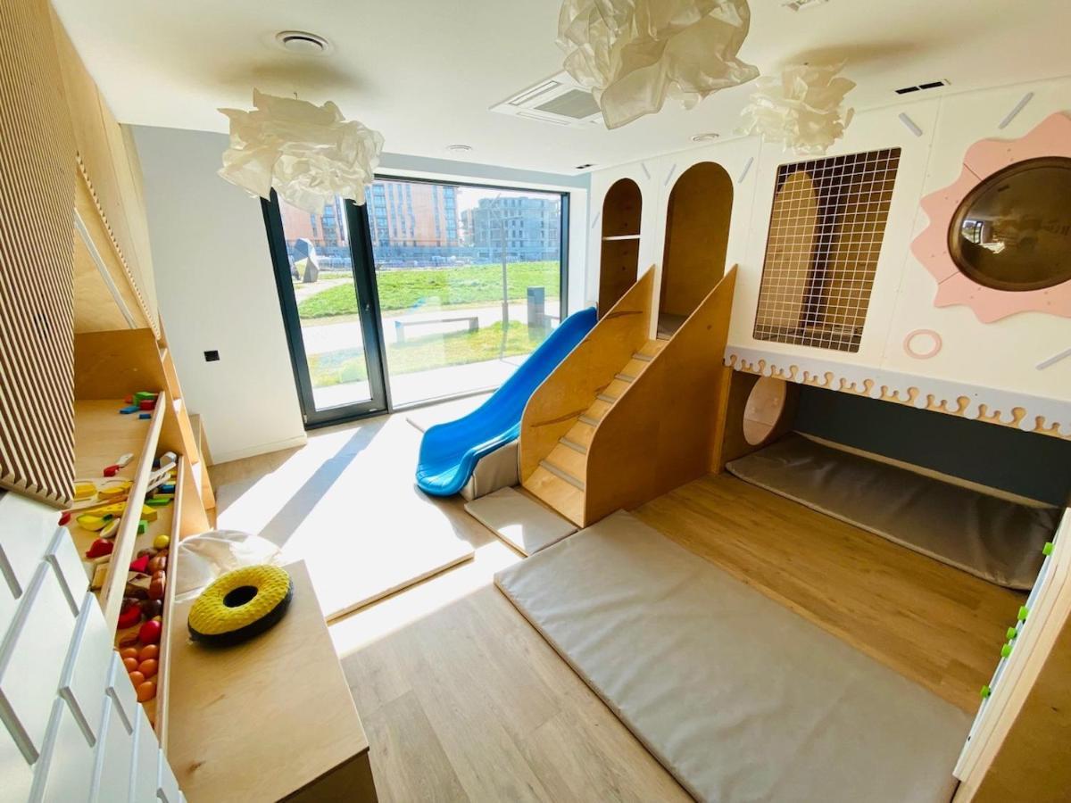 Apartamenty S&S Chlebova Gdansk Z Widokiem Na Rzeke Motlawe, Stare Miasto Exteriör bild